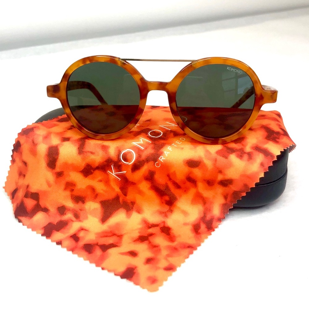 KOMONO Vivien Caramel Demi Sunglasses (NEW) 🕶 - Picture 4 of 15